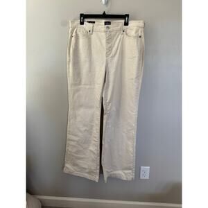 NWOT NYJD Teresa Wide Leg Jeans in Feather SZ 16